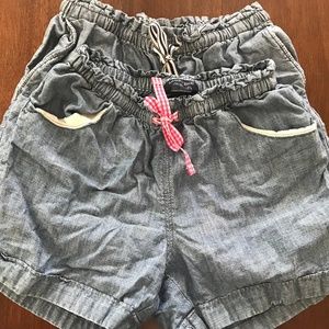 Lands End Girls Shorts Size 10/12 Med.